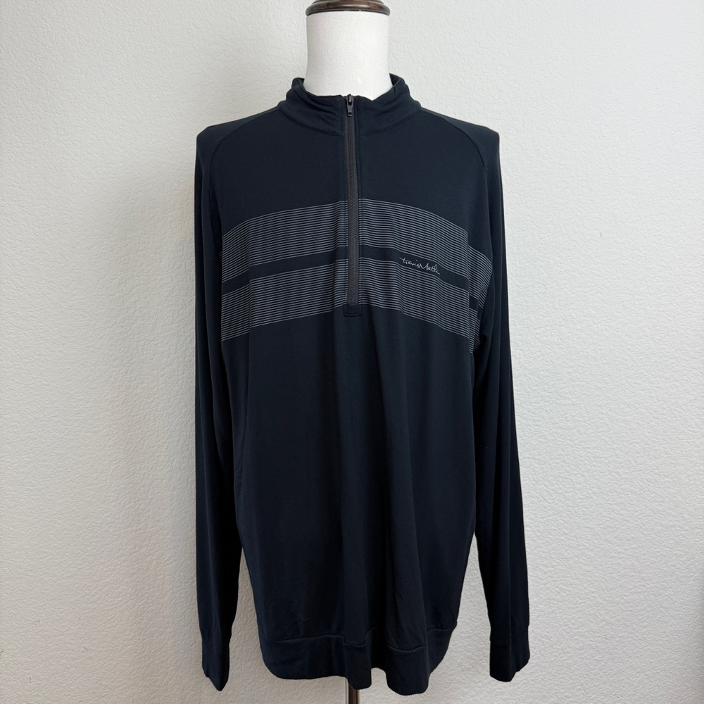 Travis Mathew’s Men’s Keep It Real 1/4 Zip Long Sleeve Pull Over | XL